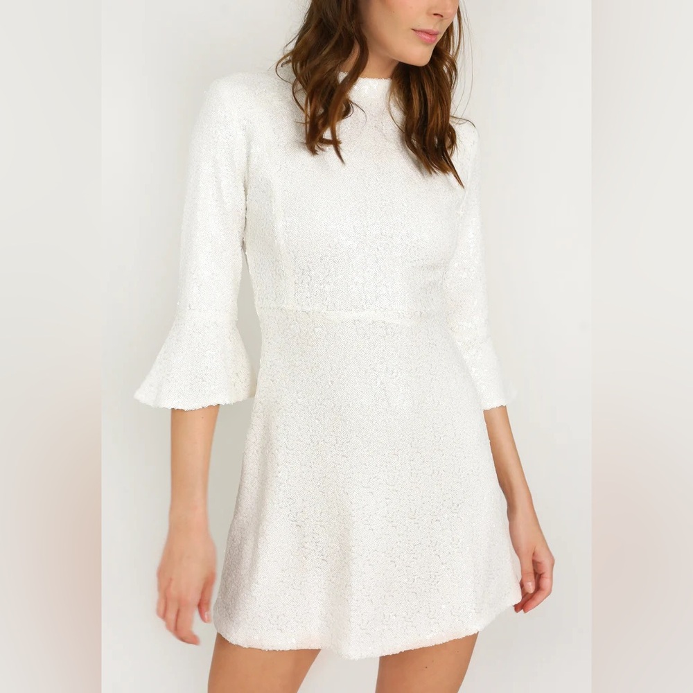 HVN Sequin Mini Ashley Dress *NWT*